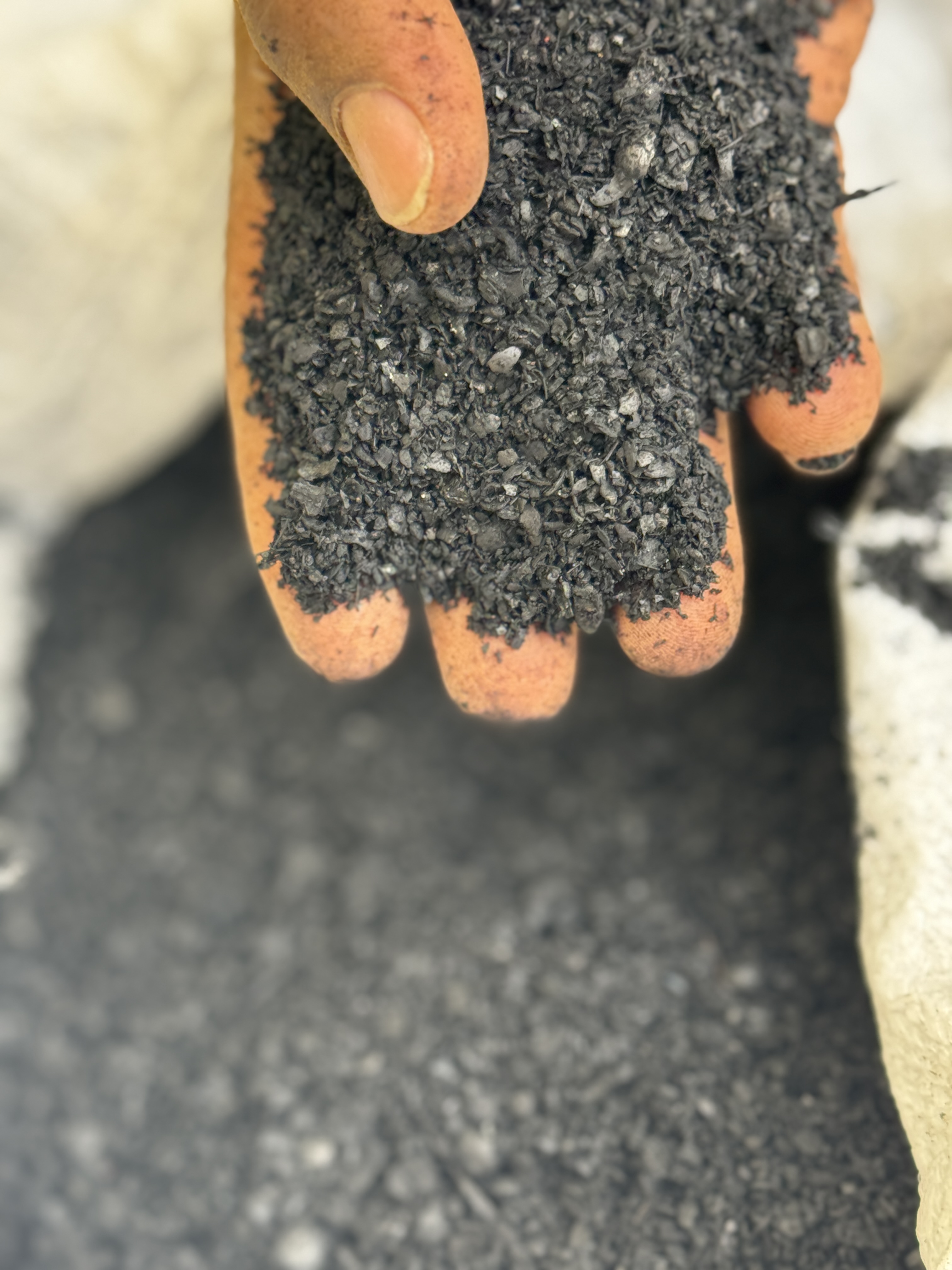 Biochar produced from coffee husks via PyroTower pyrolysis
